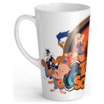 ΚΟΥΠΑ MUG LATTE WMGSJAM010 LOONEY TUNES SPACE JAM 123 450ml WHITE - Image 2