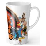 ΚΟΥΠΑ MUG LATTE WMGSJAM010 LOONEY TUNES SPACE JAM 123 450ml WHITE