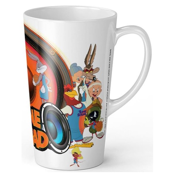 mug-latte-wmgsjam010-looney-tunes-space-jam-123-450ml-white ΚΟΥΠΑ MUG LATTE WMGSJAM010 LOONEY TUNES SPACE JAM 123 450ml WHITE - Image 1
