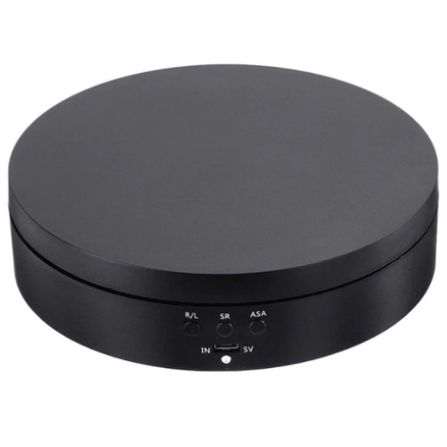 Περιστρεφόμενη Βάση για Βιντεοσκόπηση 19.5cm/360° – Φωτογράφιση Αντικειμένων (Μαύρη) OEM - 03077 Περιστρεφόμενη Βάση για Βιντεοσκόπηση 19.5cm/360° – Φωτογράφιση Αντικειμένων (Μαύρη) OEM - 03077 - Image 1