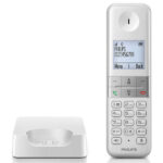 ΑΣΥΡΜΑΤΟ ΤΗΛΕΦΩΝΟ PHILIPS D4701W white ανοιχτή ακρόαση - Image 2