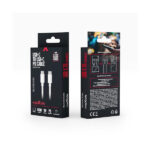 MAXLIFE TYPE C TO TYPE C DATA CABLE 60W 1m white - Image 2