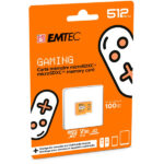 Memory Card microSD EMTEC UHS-I U3 V30 A2 512GB 100mbps GAMING - Image 2