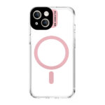 SBS CASE ME MAG CASE IPHONE 15 pink transparent backcover