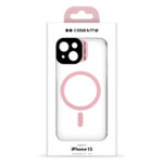 SBS CASE ME MAG CASE IPHONE 15 pink transparent backcover - Image 2
