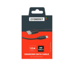 EVENERGY by SBS DATA CABLE USB to TYPE C 1.5m black - Image 2