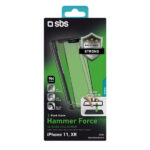 SBS FULL 4D HAMMER TEMPERED GLASS IPHONE XR / 11 black - Image 2
