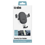 SBS CAR HOLDER AUTOMATIC CLOSURE GRAVITY FOR AIRVENT black - Image 2