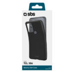 SBS SENSITY SOFT TCL 306 / 30 SE / 30E black backcover - Image 2
