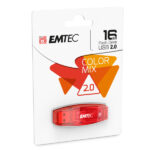 ΣΤΙΚΑΚΙ ΜΝΗΜΗΣ EMTEC 16GB USB 2.0 C410 COLOR red - Image 2