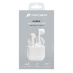 SBS MUSIC HERO WIRELESS EARPHONES TWS NUBOX white - Image 2
