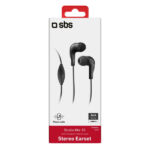 SBS HANDSFREE STEREO EARSET 3.5 JACK STUDIO MIX 10 black - Image 2