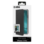 SBS WALLET LITE BOOK CASE IPHONE 11 PRO black - Image 2