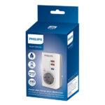 PHILIPS ΜΟΝΟΠΡΙΖΟ ΑΣΦΑΛΕΙΑΣ ΑΠΟ ΥΠΕΡΤΑΣΗ ΜΕ 2 USB & TYPE C 3680W 380J - Image 2