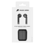 SBS MUSIC HERO WIRELESS EARPHONES TWS black - Image 2