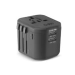 SBS UNIVERSAL TRAVEL CHARGER PD AFC 1840W EU/UK/US/AUS black