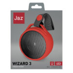 SBS JAZ WIZARD WIRELESS SPEAKER 3W LED red - Image 2