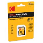 Memory Card microSD KODAK UHS-I U1 PREMIUM PERFORMANCE 32GB CLASS 10 with adapter  V10 A1 - Image 2