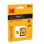 Memory Card microSD KODAK EXTRA PERFORMANCE 16GB CLASS 10 with adapter - Image 2
