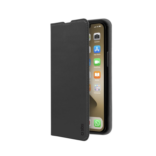 SBS WALLET LITE BOOK CASE IPHONE 13 PRO MAX black SBS WALLET LITE BOOK CASE IPHONE 13 PRO MAX black - Image 1