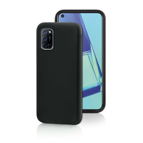 FONEX TPU CASE 0.6mm OPPO A52/A72/A92 black backcover FONEX TPU CASE 0.6mm OPPO A52/A72/A92 black backcover - Image 1