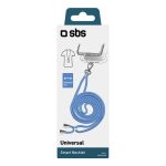 SBS NECK STRAP LANYARD FOR SMARTPHONES blue - Image 2