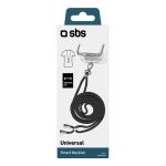SBS NECK STRAP LANYARD FOR SMARTPHONES black - Image 2