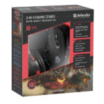 DEFENDER MHP-006 DEVOURER GAMING SET MOUSE + HEADPHONES + MOUSEPAD - Image 2