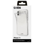 SBS 0.3 SKINNY TPU IPHONE 11 transparent backcover - Image 2