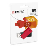 ΣΤΙΚΑΚΙ ΜΝΗΜΗΣ EMTEC 16GB USB 2.0 C352 BRICK red - Image 2