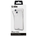 SBS 0.3 SKINNY TPU IPHONE 13 MINI transparent backcover - Image 2