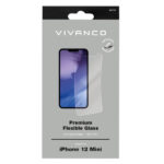 VIVANCO 2D HYBRID FLEXIBLE TEMPERED GLASS IPHONE 12 MINI - Image 2