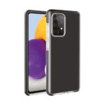VIVANCO ROCK SOLID COVER CASE SAMSUNG A72 transparent black backcover