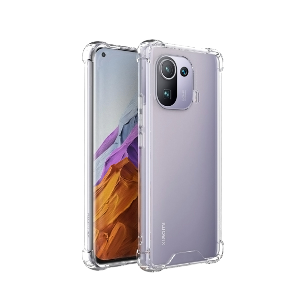 VIVANCO SAFE & STEADY CASE XIAOMI MI 11 PRO transparent backcover VIVANCO SAFE & STEADY CASE XIAOMI MI 11 PRO transparent backcover - Image 1