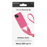 VIVANCO NECKLACE COVER IPHONE 13 pink backcover - Image 2