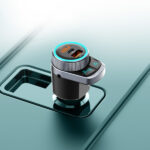 AKAI FM TRANSMITER FMT-80BT BLUETOOTH & ΦΟΡΤΙΣΤΗΣ ΜΕ NOISE CANCELATION, 2xUSB type A & C - Image 2