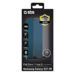 SBS FULL TEMPERED GLASS SAMSUNG S21 FE black - Image 2
