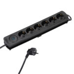 VIVANCO 6WAY ΠΟΛΥΠΡΙΖΟ SWITCH 1.4m black
