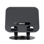 BWOO ROTABLE UNIVERSAL TABLET LAPTOP STAND HOLDER ALUMINIUM black
