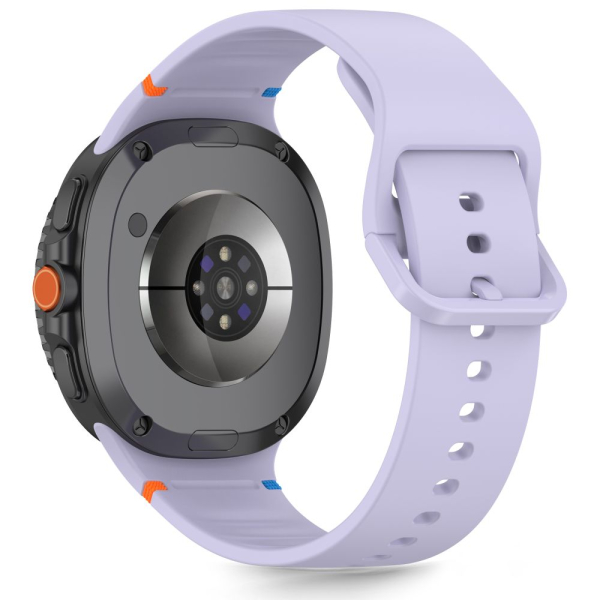 TECH-PROTECT REPLACMENT BAND SILICONE FOR SAMSUNG WATCH 8 / CLASSIC (40/44/46 mm) elegant purple TECH-PROTECT REPLACMENT BAND SILICONE FOR SAMSUNG WATCH 8 / CLASSIC (40/44/46 mm) elegant purple - Image 1