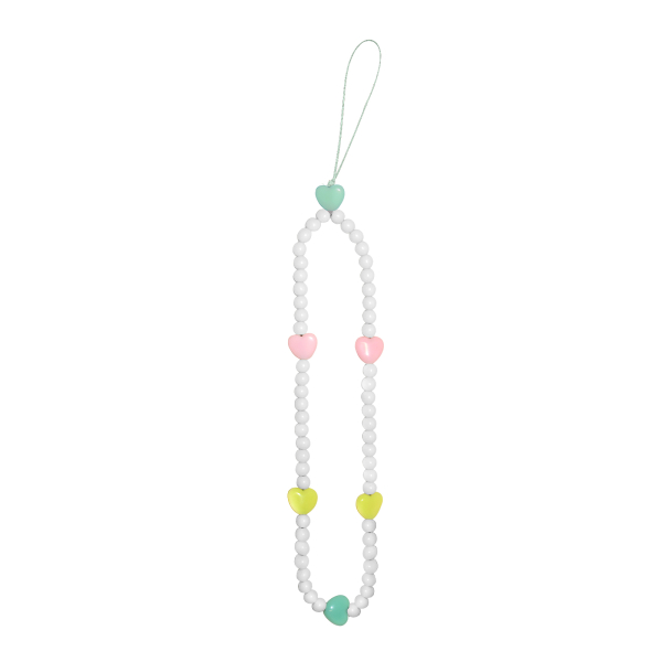SBS CASE ME WRIST LANYARD BEADS FOR SMARTPHONES HEARTS SBS CASE ME WRIST LANYARD BEADS FOR SMARTPHONES HEARTS - Image 1