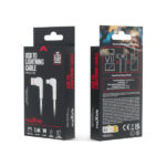 MAXLIFE ANGLED USB TO LIGHTNING DATA CABLE 1m 2,4A white - Image 2