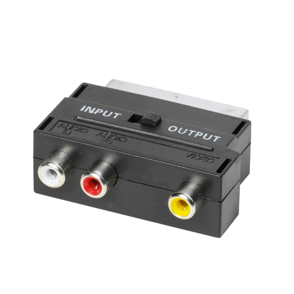 VIVANCO ADAPTER SCART TO 3 X RCA VIVANCO ADAPTER SCART TO 3 X RCA - Image 1