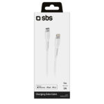 SBS DATA CABLE MFI TYPE C TO LIGHTNING 1m white - Image 2