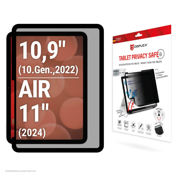 DISPLEX PRIVACY SAFE FILM IPAD 10 DISPLEX PRIVACY SAFE FILM IPAD 10,9 (10 Gen) / AIR 11'' 2024 - Image 1