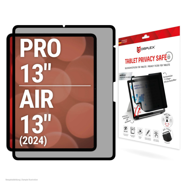DISPLEX PRIVACY SAFE FILM IPAD PRO/AIR 13'' 2024 DISPLEX PRIVACY SAFE FILM IPAD PRO/AIR 13'' 2024 - Image 1