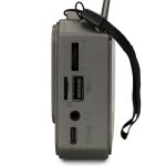 OSIO ΦΟΡΗΤΟ ΨΗΦΙΑΚΟ ΡΑΔΙΟΦΩΝΟ ΓΚΡΙ Β/Τ ΜΕ ΟΘΟΝΗ - Image 2