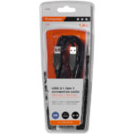 VIVANCO USB 3.1 GEN1 TYPE A TO TYPE A USB CABLE 1.8m black - Image 2