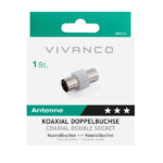 VIVANCO AERIAL COAX SOCKET ADAPTER - Image 2