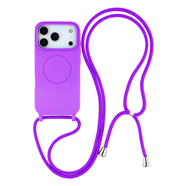 SPD MAG COLOR CORD IPHONE 17 PRO purple backcover SPD MAG COLOR CORD IPHONE 17 PRO purple backcover - Image 1